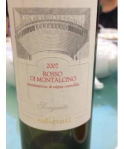 Rosso di Montalcino DOC Salicutti 2007
