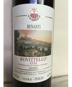 Etna Rosso DOC Benanti Rovittello 2007
