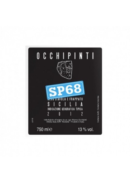 Terre Siciliane IGT Rosso SP68 Occhipinti 2012