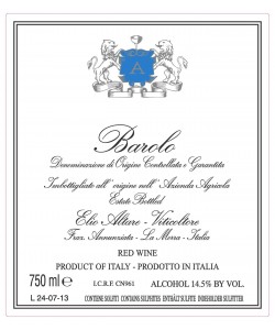 Barolo DOCG Elio Altare 2011