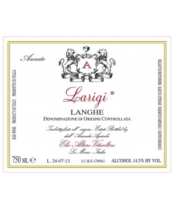 Etichetta Langhe DOC Elio Altare Larigi 2006