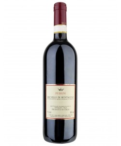 Retro etichetta Brunello di Montalcino Fuligni 2008