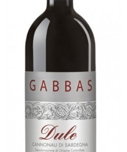 Cannonau di Sardegna Riserva DOC Gabbas Dule 2010