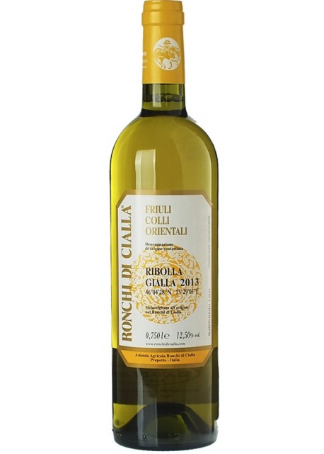 Friuli Colli Orientali DOC Ronchi Di Cialla Ribolla Gialla 2014