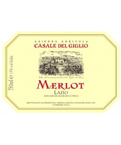 Etichetta Lazio IGT Casale Del Giglio Merlot 2014