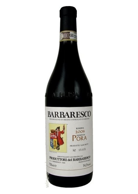 Barbaresco DOCG Produttori del Barbaresco Riserva Pora 2009