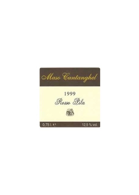 Trentino DOC Maso Cantanghel Cabernet Sauvignon Pila Rosso 1999