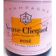 Etichetta Champagne Veuve Clicquot Brut Rosè
