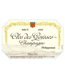 Champagne Philipponnat Clos des Goisses 2000