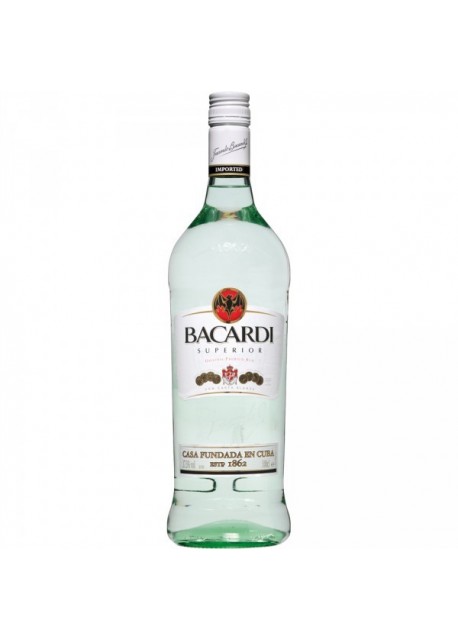 deformation Gennemvæd afregning Rum Bacardi Bianco Superior