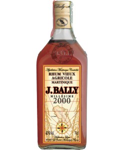 Rum J.Bally Vieux Agricole Millésime 2000