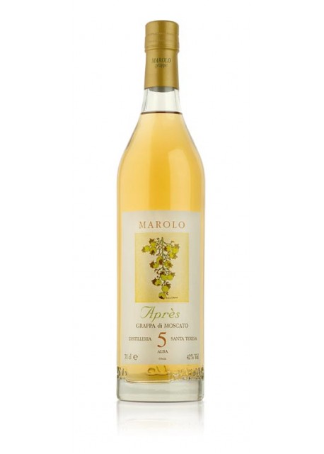 Grappa Marolo Moscato Après 5 anni