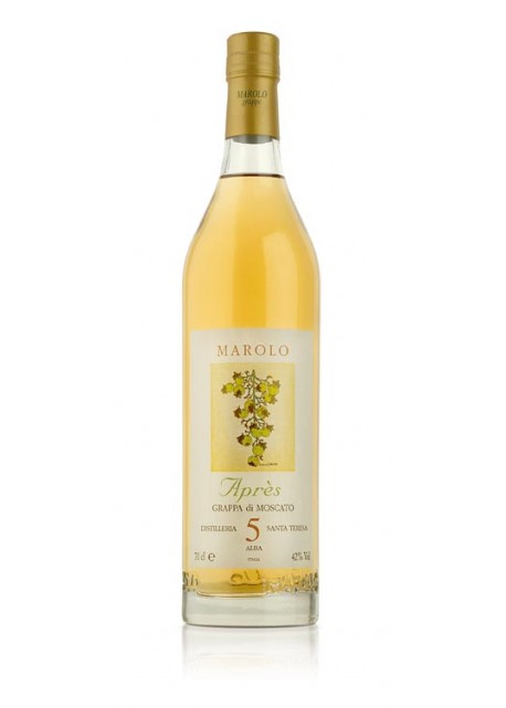 Grappa Marolo Moscato Après 5 anni