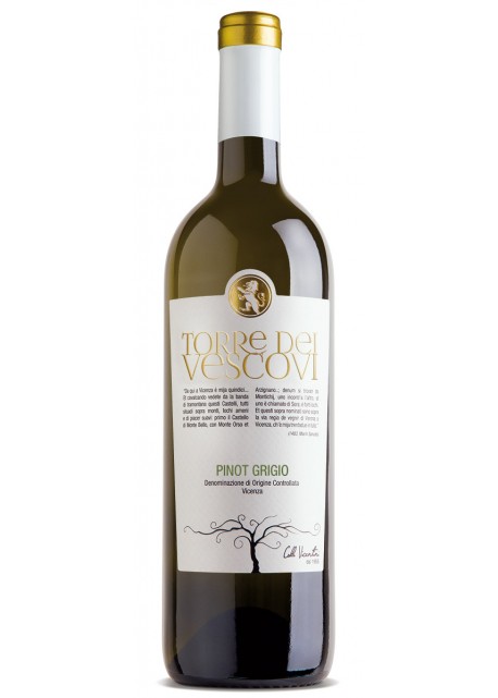 Vicenza DOC Colli Vicentini Pinot Grigio Torre dei Vescovi 2014