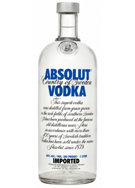 Vodka Absolut Blu