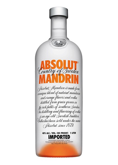 Vodka Absolut Mandarino (da 1 Lt)