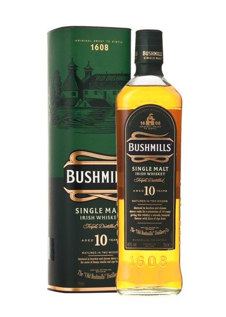 Whiskey Bushmills 10 Years Old Single Malt