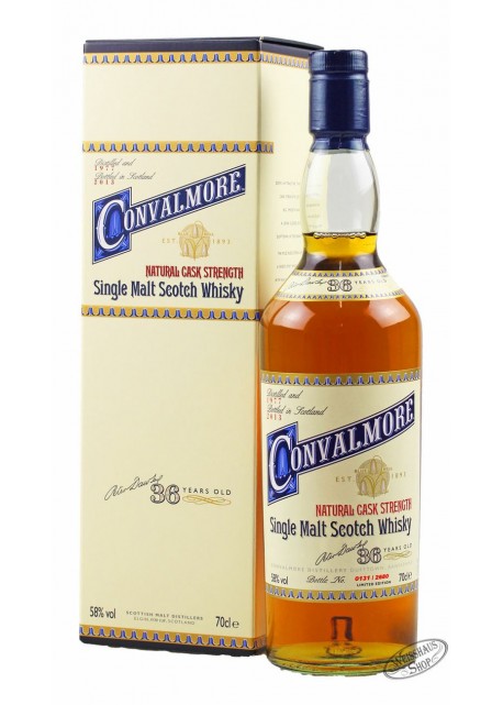 Scotch Whisky Convalmore 36 Years Old Single Malt
