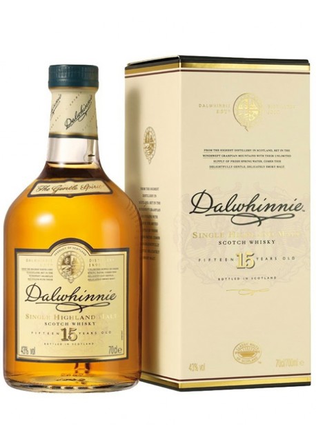 Scotch Whisky Dalwhinnie 15 Years Old Single Malt