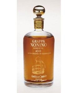 Grappa Nonino Riserva Antica Cuvée in Barriques