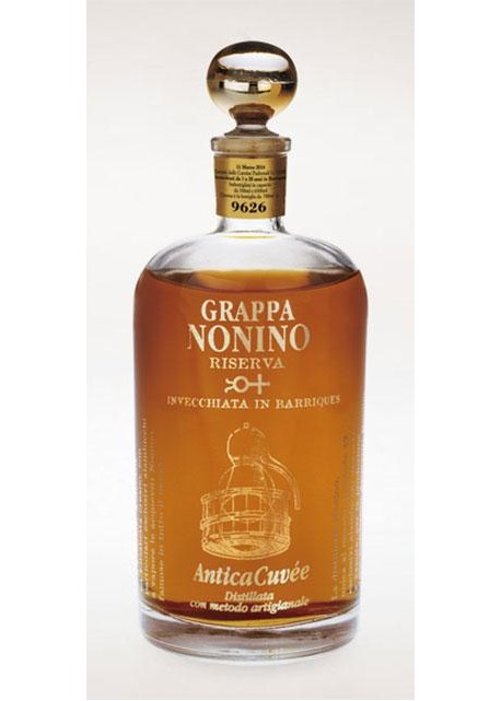 Grappa Nonino Riserva Antica Cuvée in Barriques