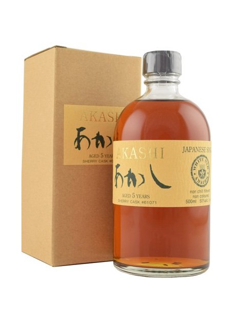 Whisky White Oak Akashi 5 Years Old Single Malt