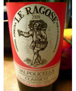 Valpolicella Classico DOC Le Ragose 2012