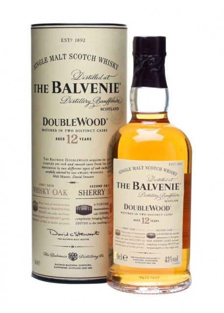 Scotch Whisky The Balvenie 10 Years Old Single Malt Double Wood
