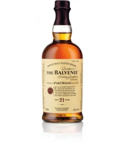 Scotch Whisky The Balvenie 21 Years Old Single Malt Port Wood