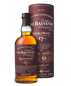 Scotch Whisky The Balvenie 17 Years Old Single Malt Double Wood
