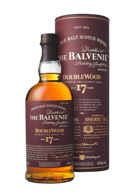 Scotch Whisky The Balvenie 17 Years Old Single Malt Double Wood