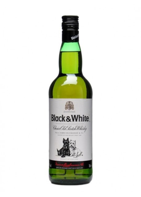 Scotch Whisky Black & White Blended