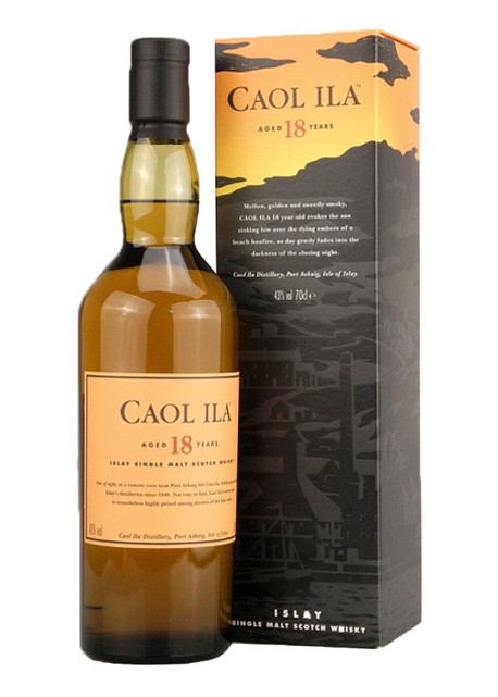 Scotch Whisky Caol Ila 18 Years Old Single Malt