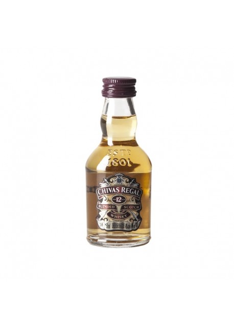 Scotch Whisky Chivas Regal 12 Years Old Blended 5cl