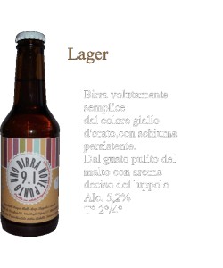 Birra Lager Birrificio 9.1