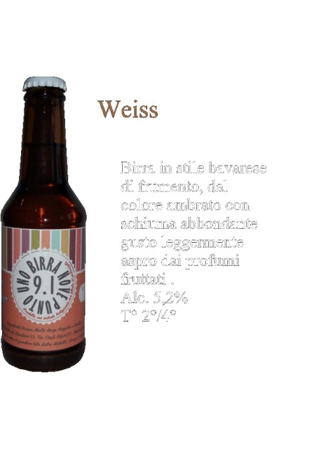 Birra Weiss Birrificio 9.1