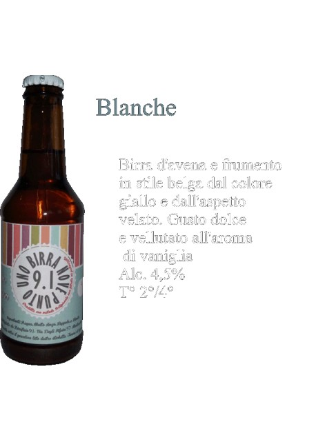 Birra Blanche Birrificio 9.1