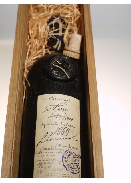 Cognac Fins Bois Lheraud 1968
