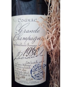 Cognac Grande Champagne Lheraud 1980