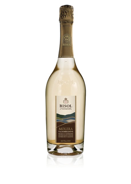 Molera Valdobbiadene Prosecco Spumante Superiore DOCG Extra Dry Bisol