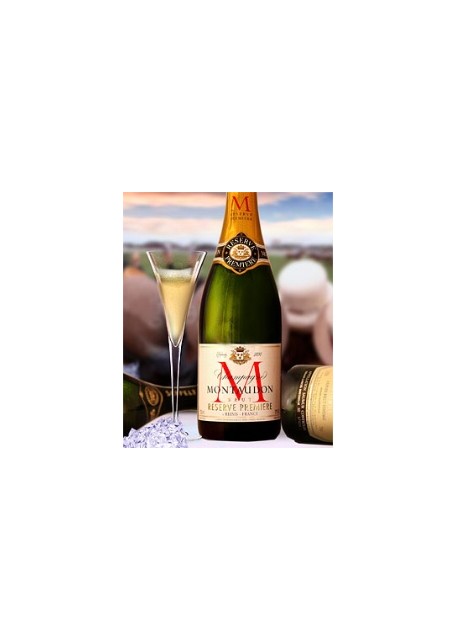 Champagne Montaudon Brut con Borsa Portasciabola