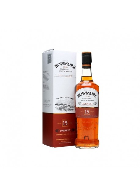 Scotch Whisky Bowmore 15 Years Darkest Single Malt