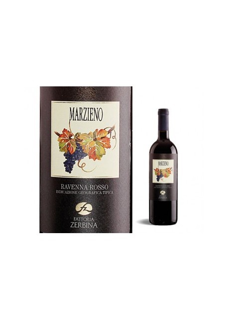 Marzieno Ravenna rosso Zerbina 1998 0,75 lt.