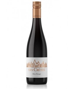 Mon rouge Les Cretes 2005 0,75 lt.