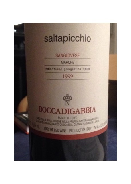Saltapicchio Sangiovese 1999 0,75 lt.