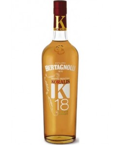 Grappa Bertagnolli Koralis Barrique 0,70 lt.