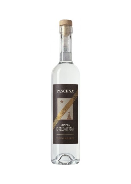 Grappa Pascena di Moscadello di Montalcino Col D'Orcia 0,50 lt.