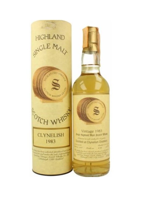 Whisky Clynelish Signatory Vintage 12 anni 1983 0,70 lt.