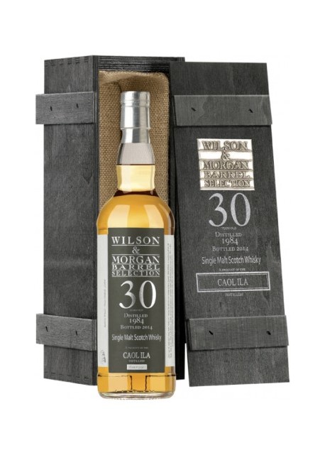 Whisky Caol Ila Single Malt 30 anni Selezione Wilson & Morgan 1984 0,70 lt.
