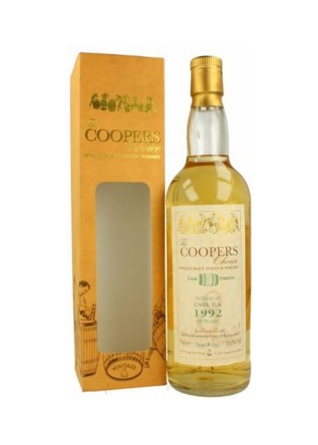 Whisky The Cooper Choice 9 Anni 1992 Caol Ila Distillery 0,70 lt.